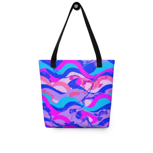 Electric Undertow on a Tote Bag