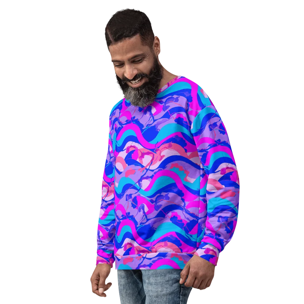 Electric Undertow on Sweatshirt — Left Front