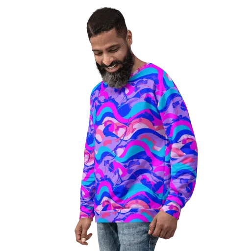 Electric Undertow on a Sweatshirt
