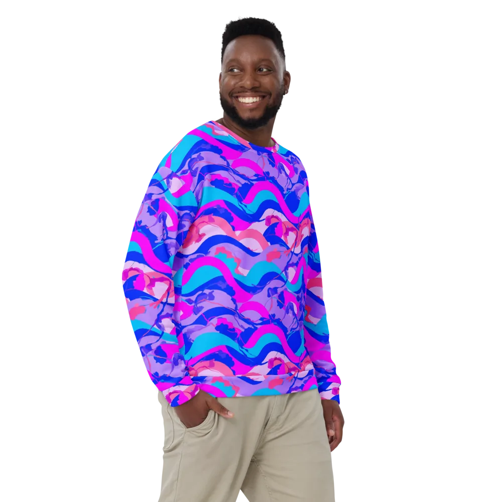 Electric Undertow on Sweatshirt — Front