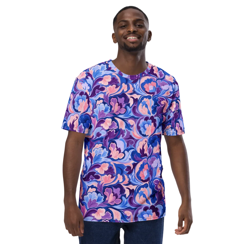 Violet Rococo on Men's Crew Neck T-Shirt — Front