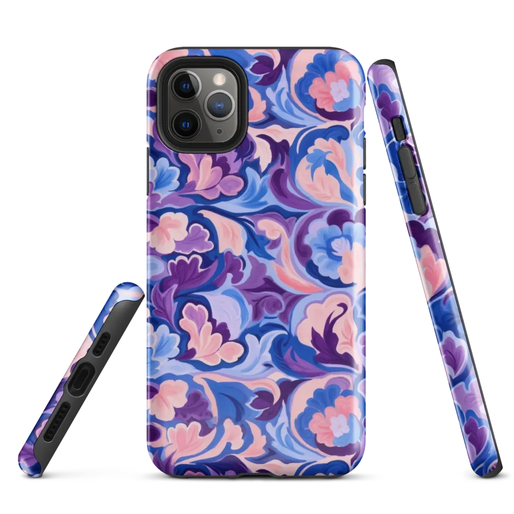 Violet Rococo on Tough Case for iPhone® — Front