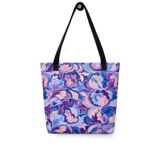 Violet Rococo on a Tote Bag