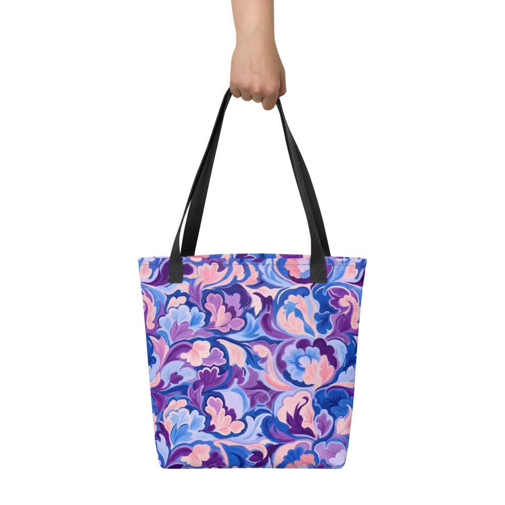 Violet Rococo on Tote Bag — Front