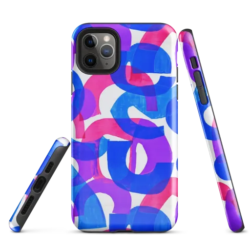 Electric Gouache on a Tough Case for iPhone®