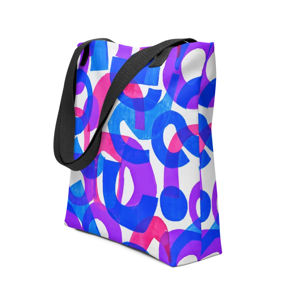 Electric Gouache on Tote Bag — Front