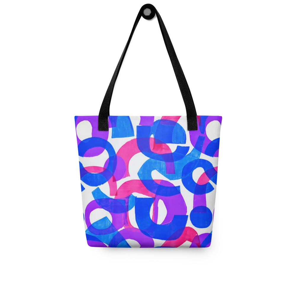 Electric Gouache on Tote Bag — Front
