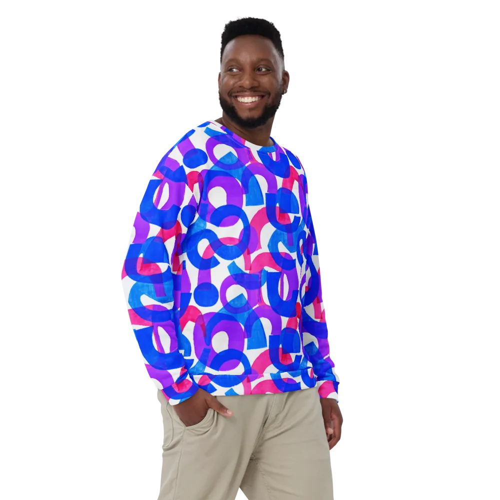 Electric Gouache on Sweatshirt — Front