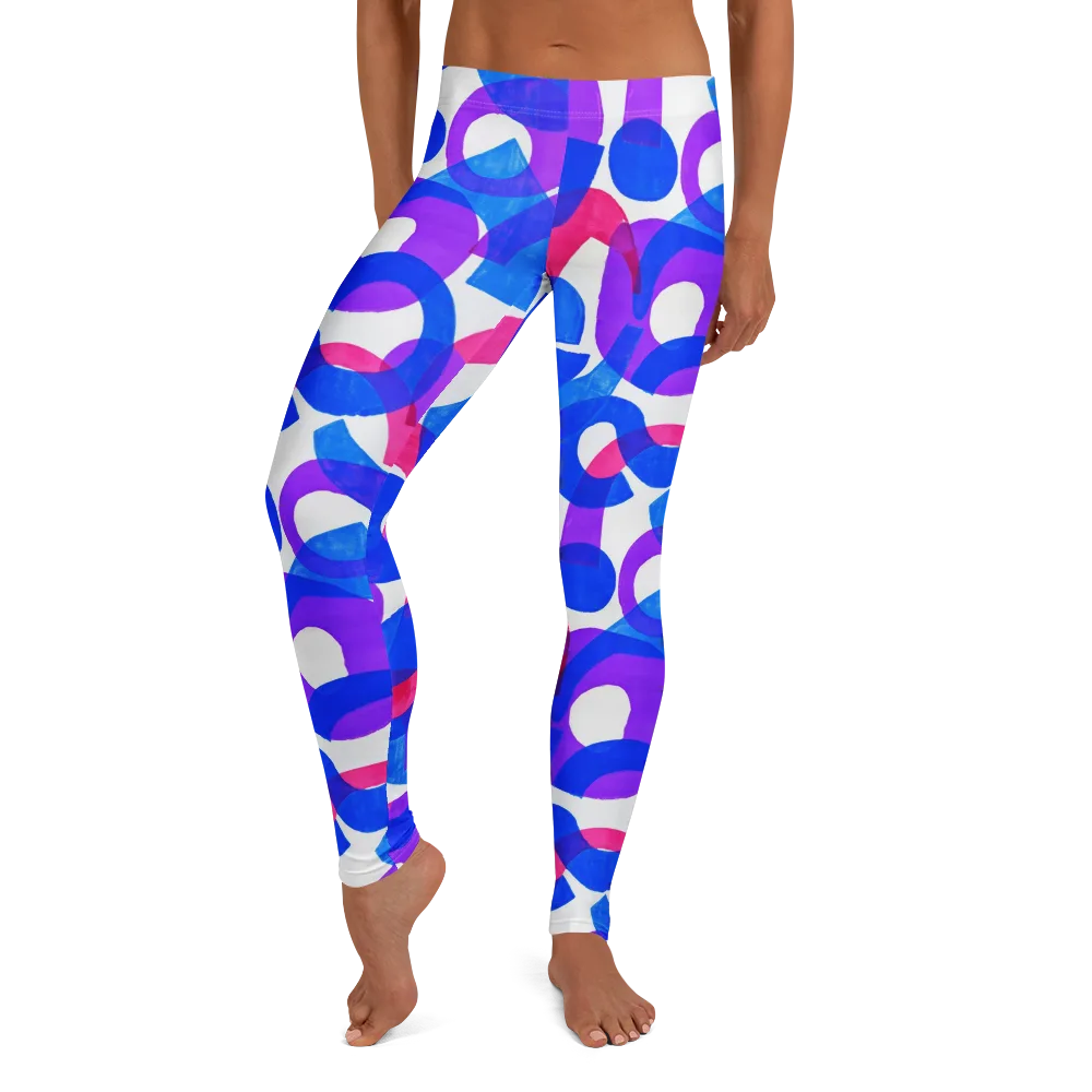 Electric Gouache on Leggings — Front