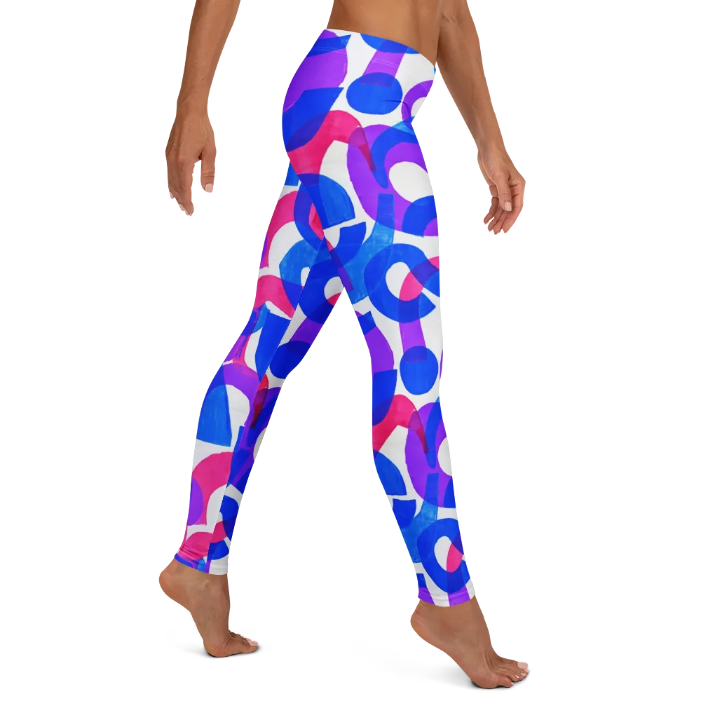 Electric Gouache on Leggings — Right