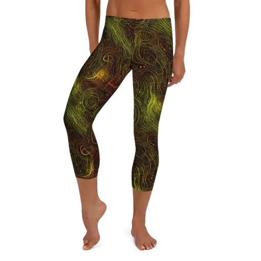 Luminous Terrain on a Capri Leggings