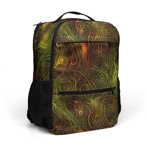 Luminous Terrain on a Utility Backpack