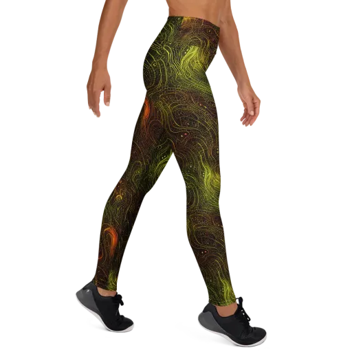 Luminous Terrain on a Yoga Leggings