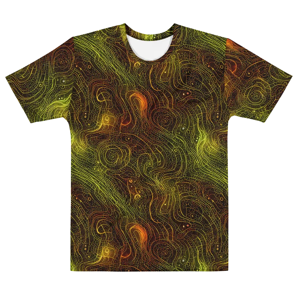 Luminous Terrain on Men's Cotton Crew Neck T-Shirt — Front