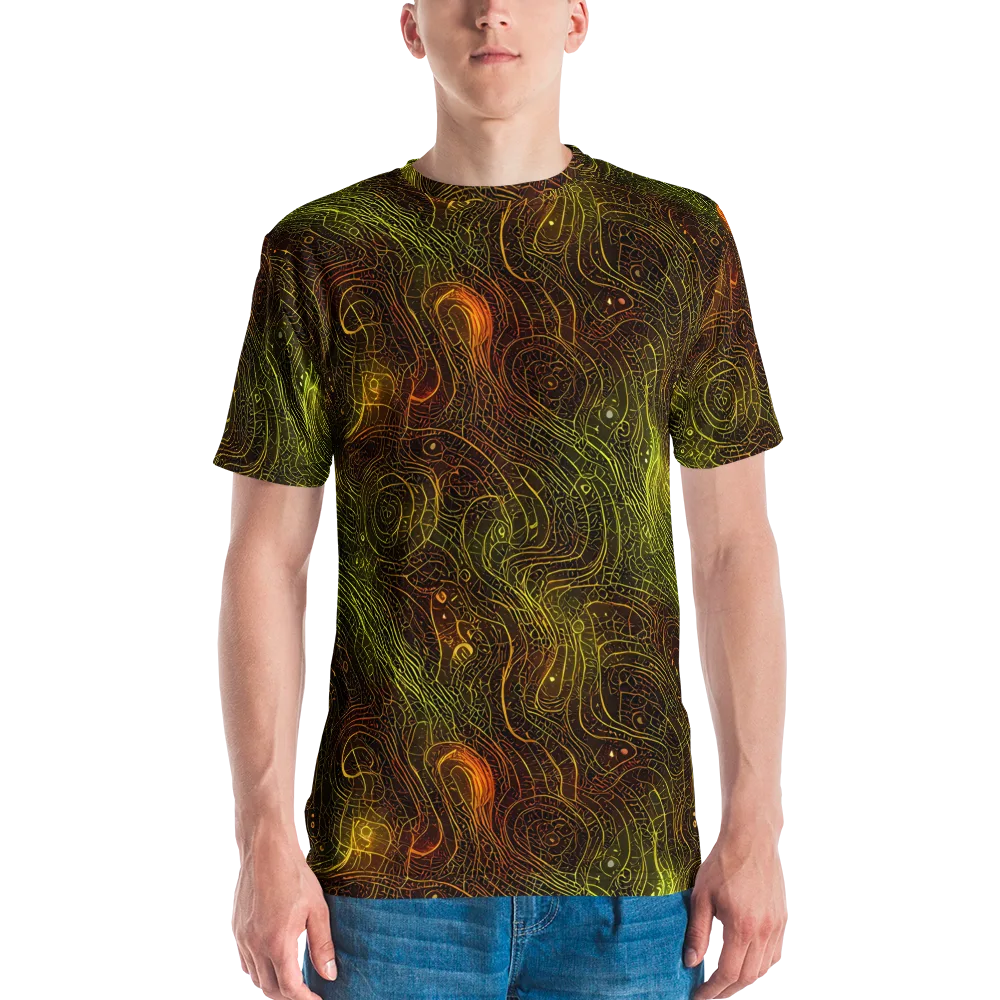 Luminous Terrain on Men's Crew Neck T-Shirt — Front