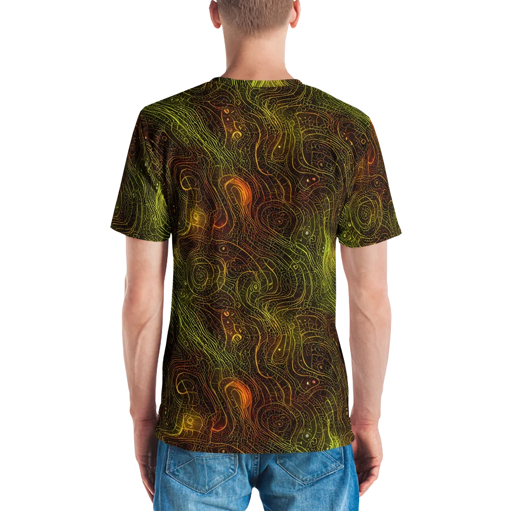 Luminous Terrain on Men's Crew Neck T-Shirt — Back