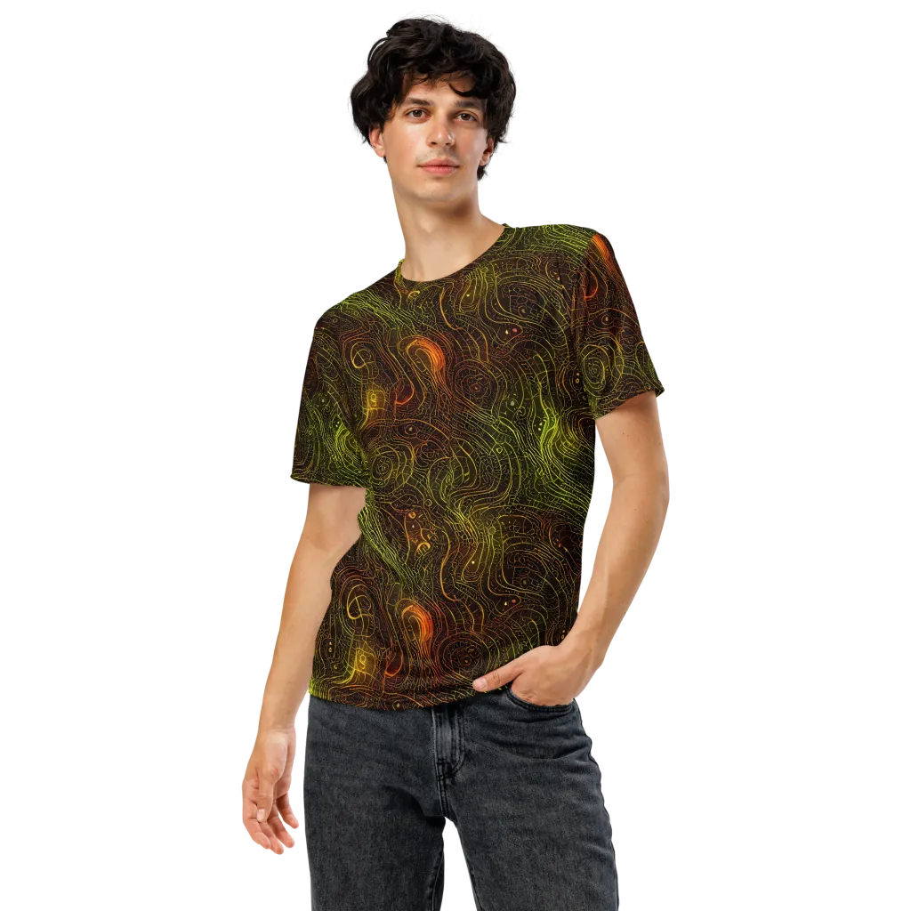 Luminous Terrain on Men's Crew Neck T-Shirt — Front