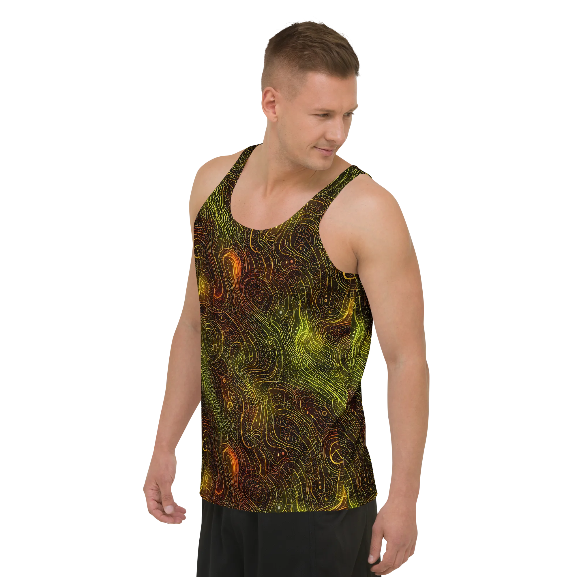 Luminous Terrain on Men's Tank Top — Left Front