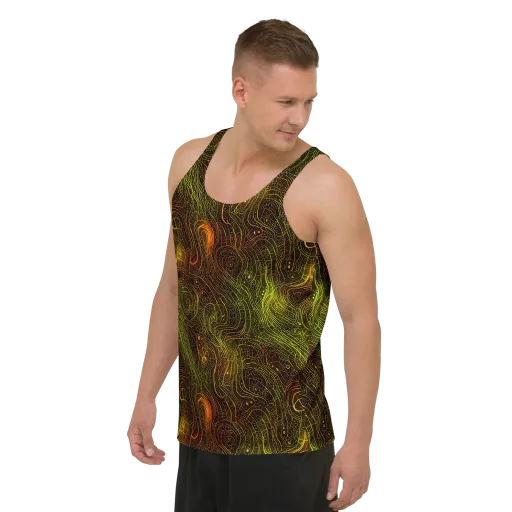 Luminous Terrain on a Men's Tank Top