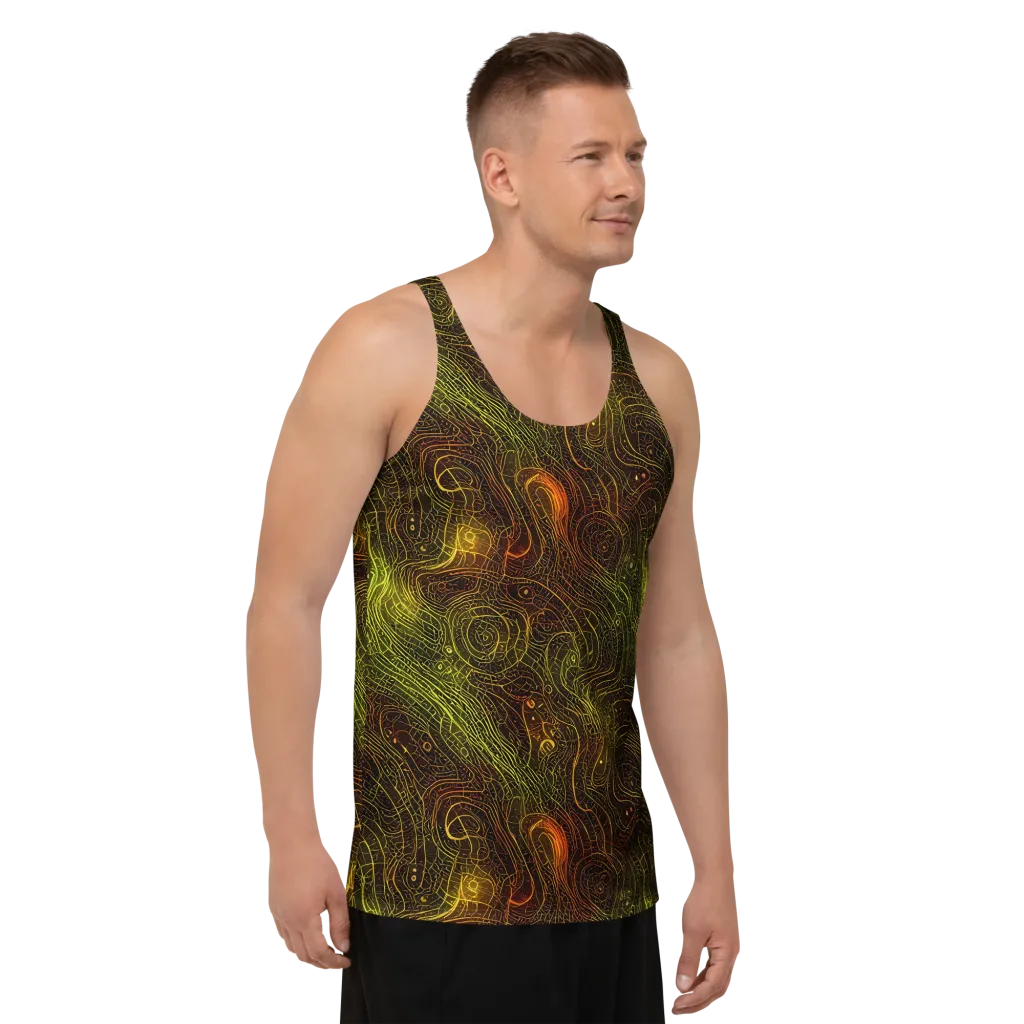 Luminous Terrain on Men's Tank Top — Right Front