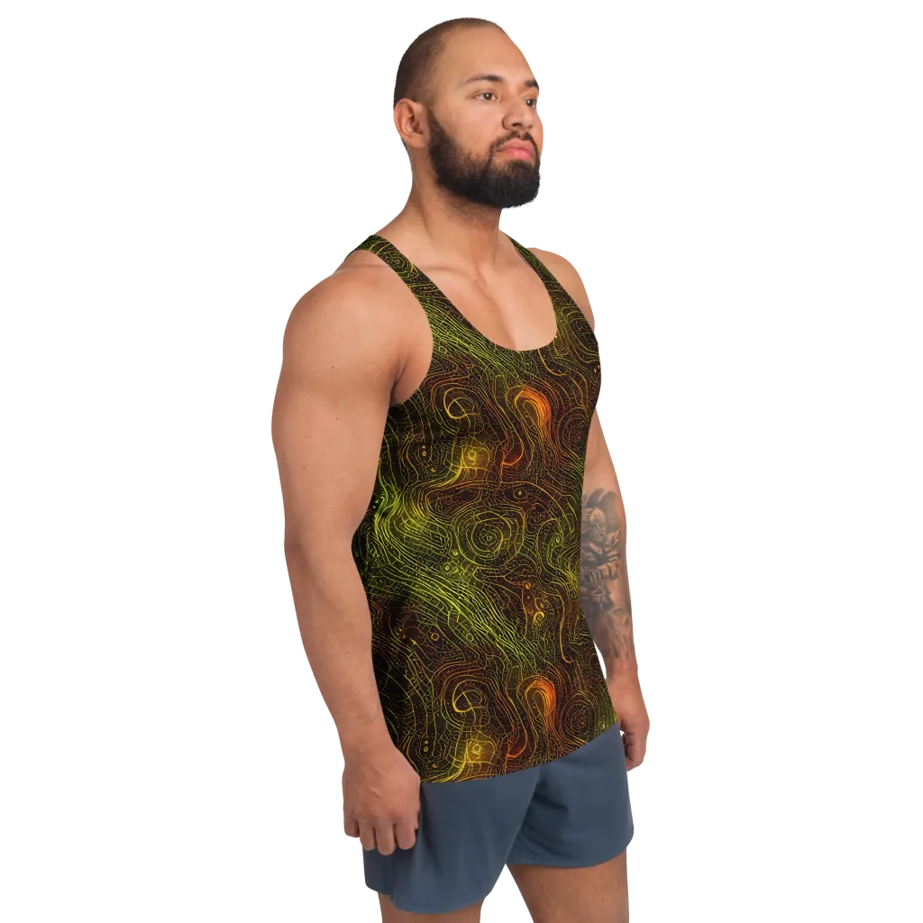 Luminous Terrain on Men's Tank Top — Right Front