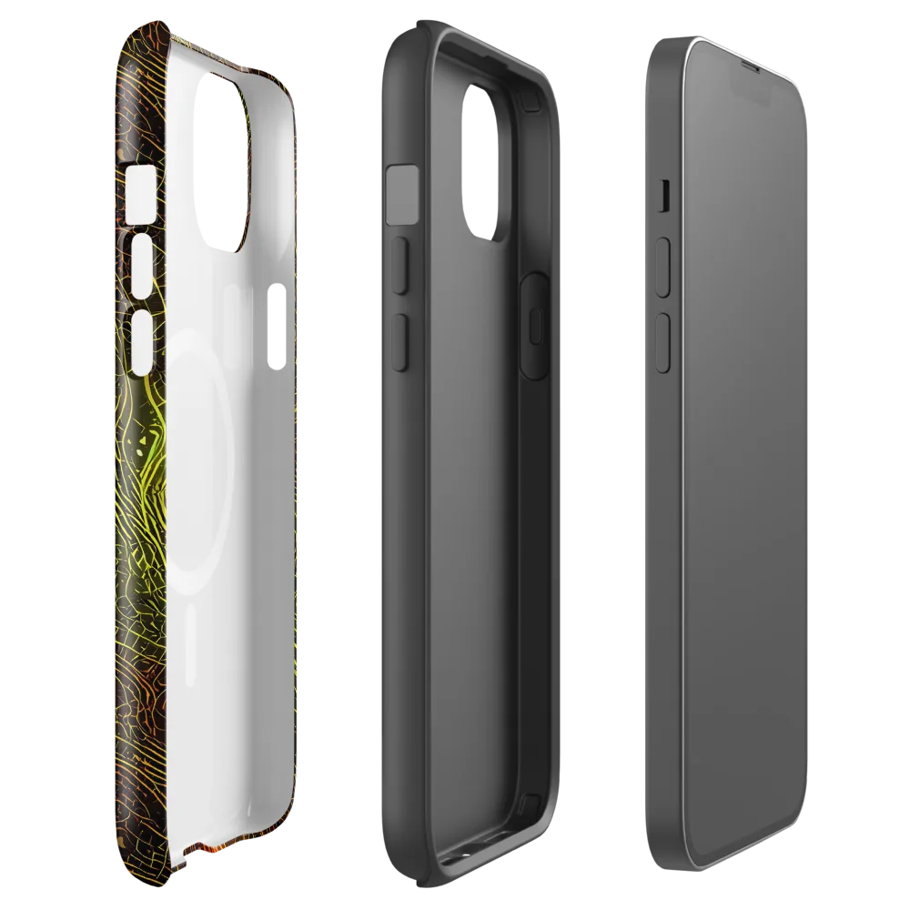 Luminous Terrain on MagSafe Tough Case for iPhone® — Front