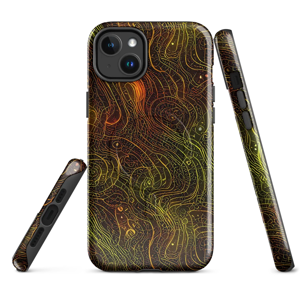 Luminous Terrain on MagSafe Tough Case for iPhone® — Front