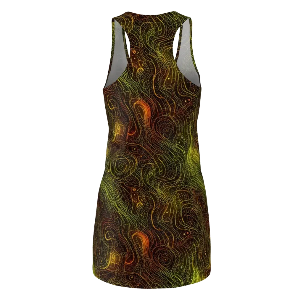Luminous Terrain on Racerback Dress — Back