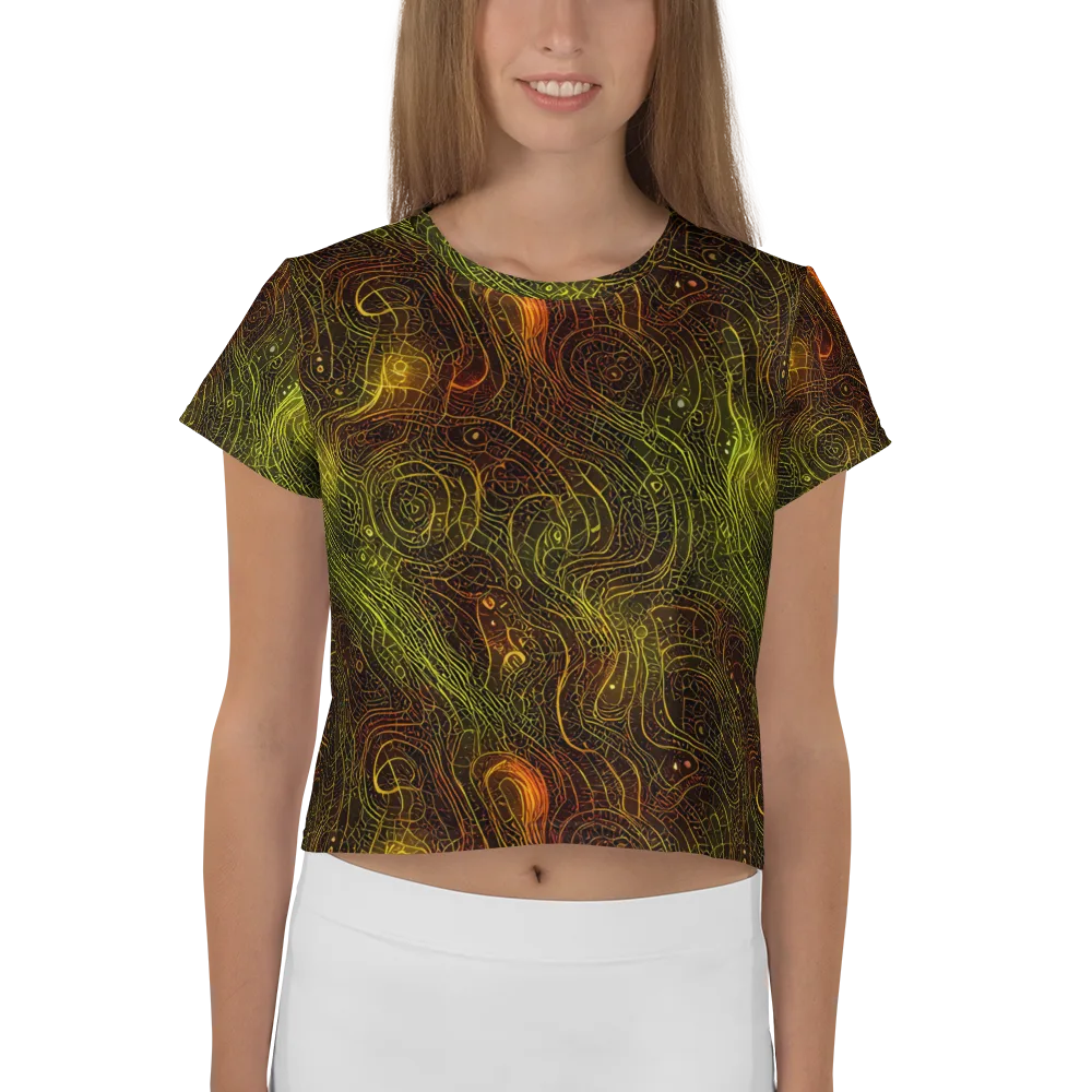 Luminous Terrain on Crop Tee — Front