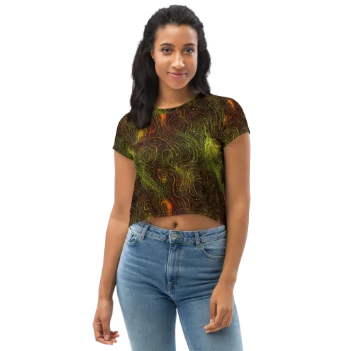 Luminous Terrain on a Crop Tee