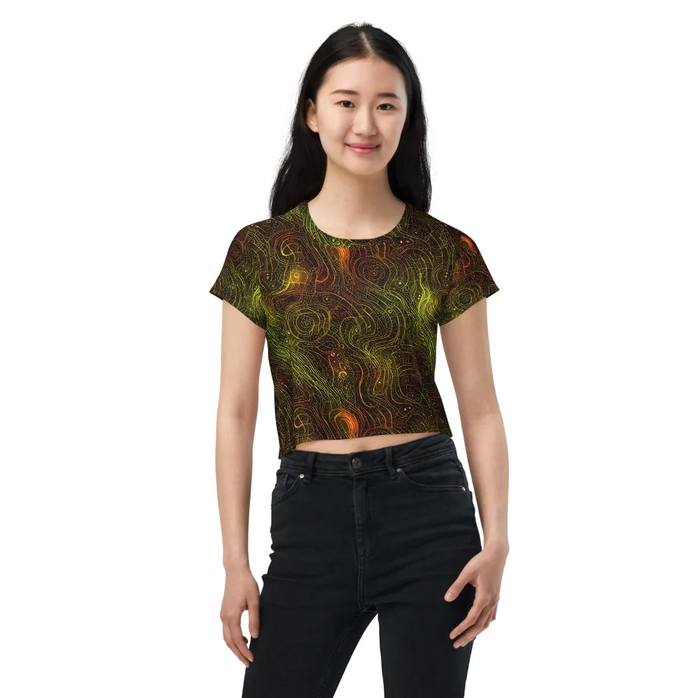 Luminous Terrain on Crop Tee — Front