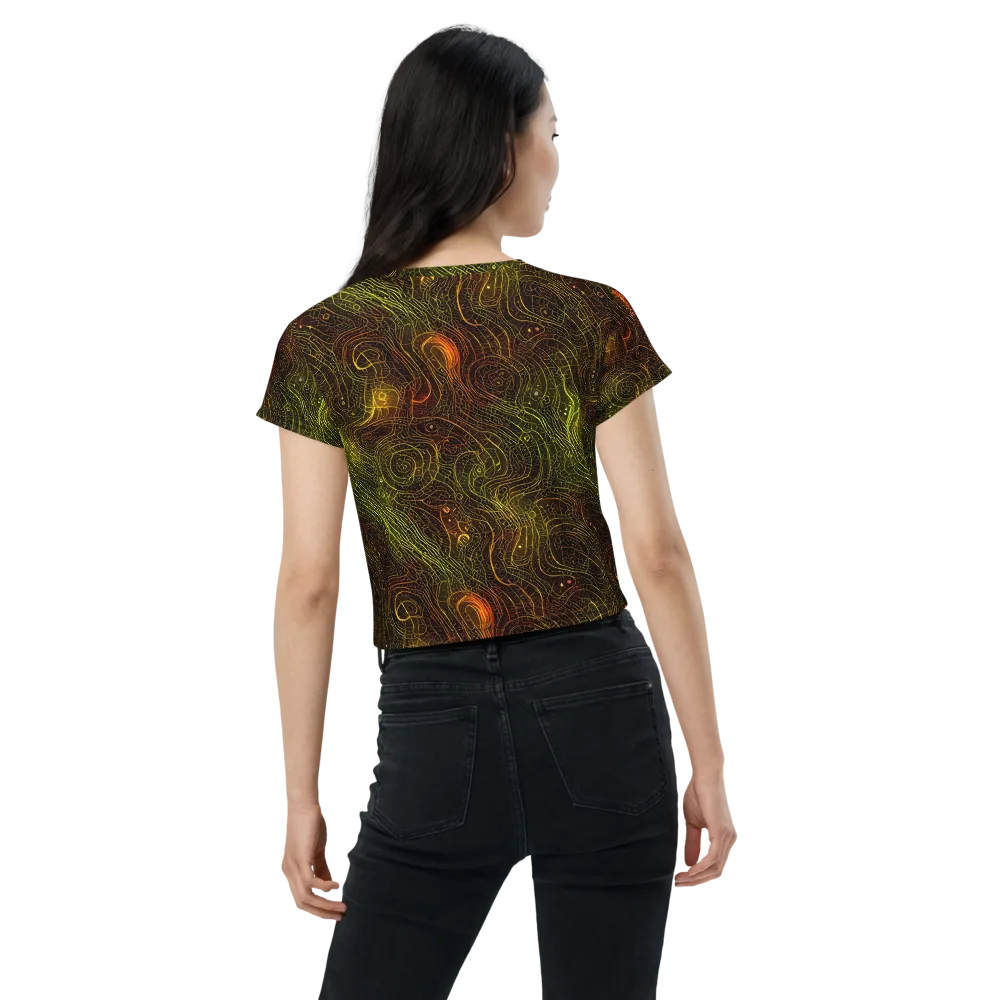 Luminous Terrain on Crop Tee — Back