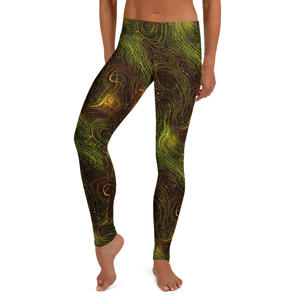 Luminous Terrain on Leggings — Front