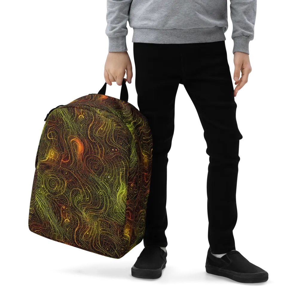 Luminous Terrain on Minimalist Backpack — Zoomed-in