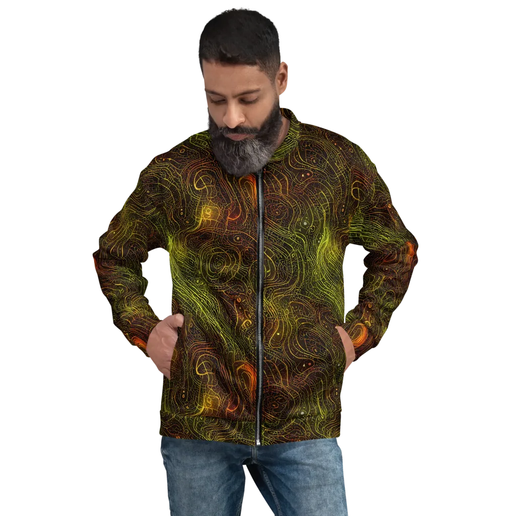 Luminous Terrain on Bomber Jacket — Front