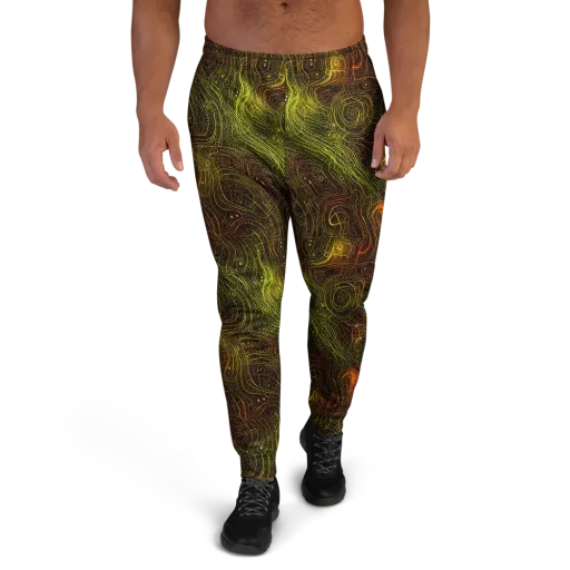 Luminous Terrain on a Men's Joggers