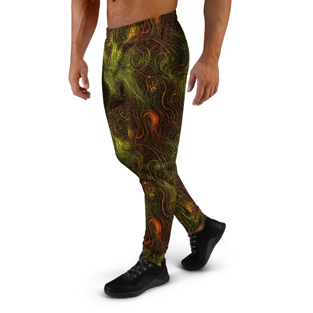 Luminous Terrain on Men's Joggers — Left