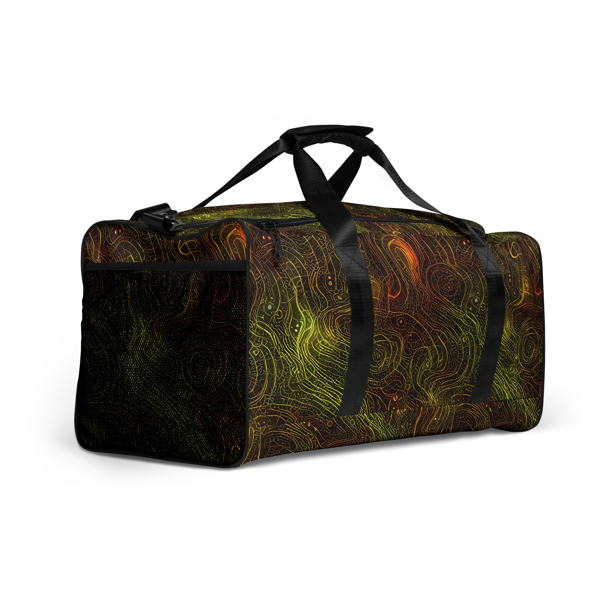 Luminous Terrain on Duffle Bag — Right Front