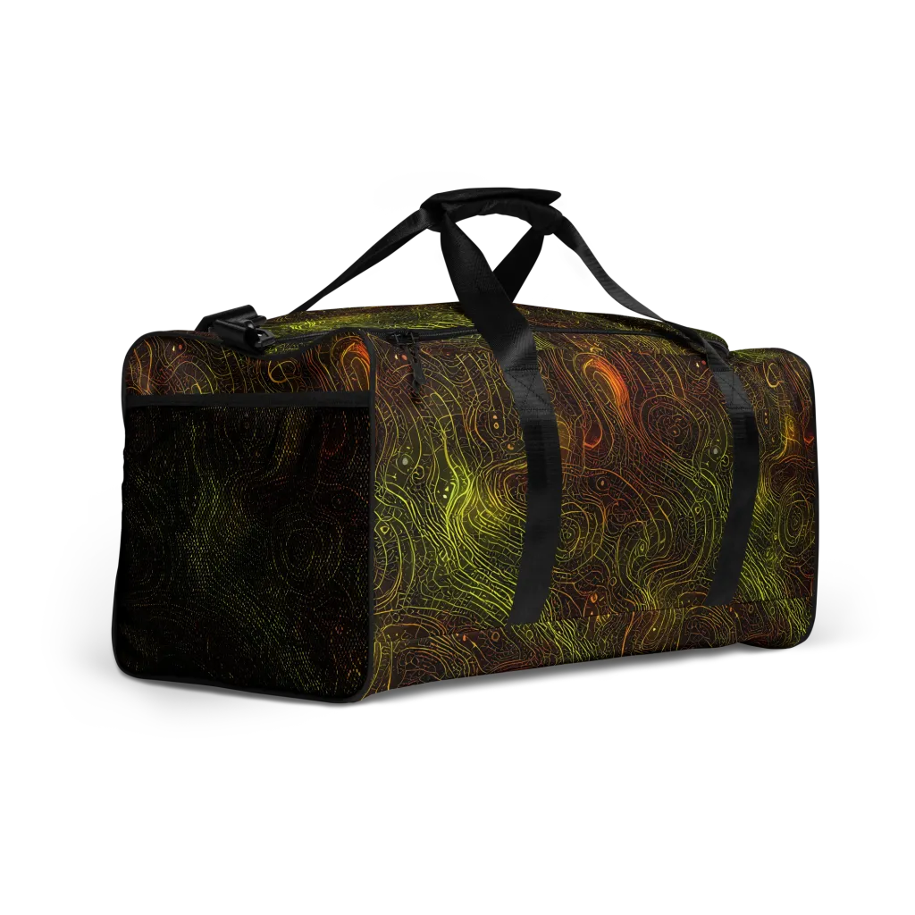 Luminous Terrain on Duffle Bag — Right Front