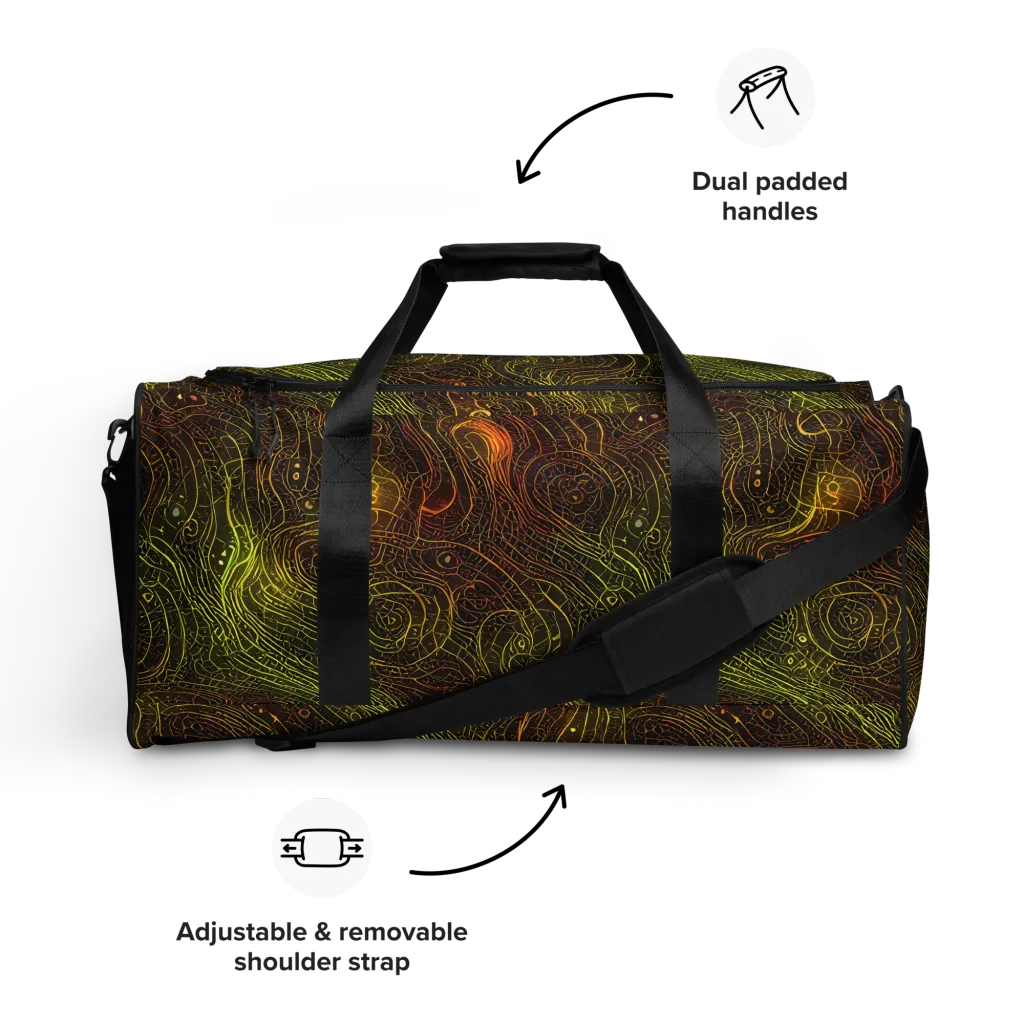 Luminous Terrain on Duffle Bag — Front