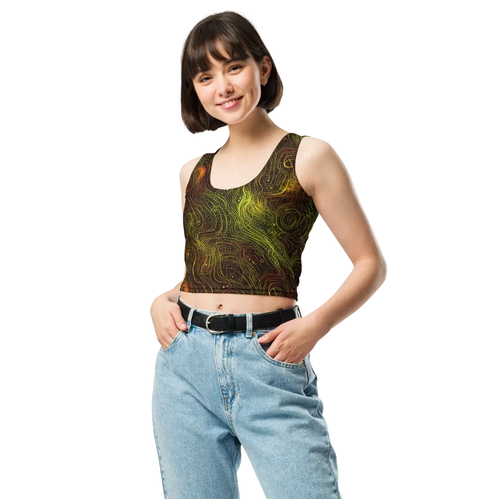Luminous Terrain on Crop Top — Front