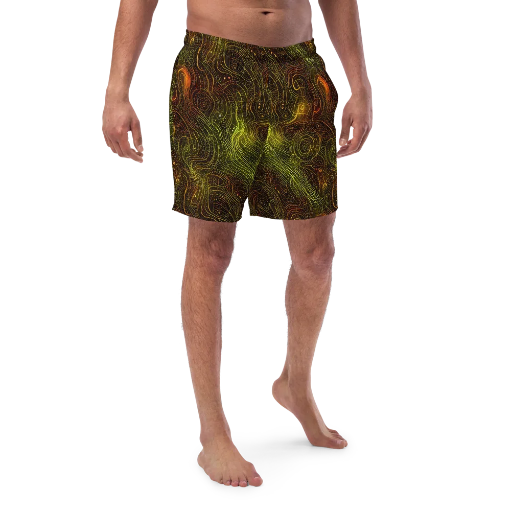 Luminous Terrain on Swim Trunks — Front