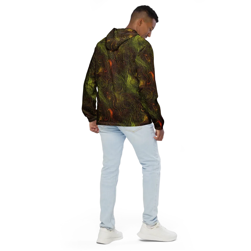 Luminous Terrain on Men's Windbreaker — Back