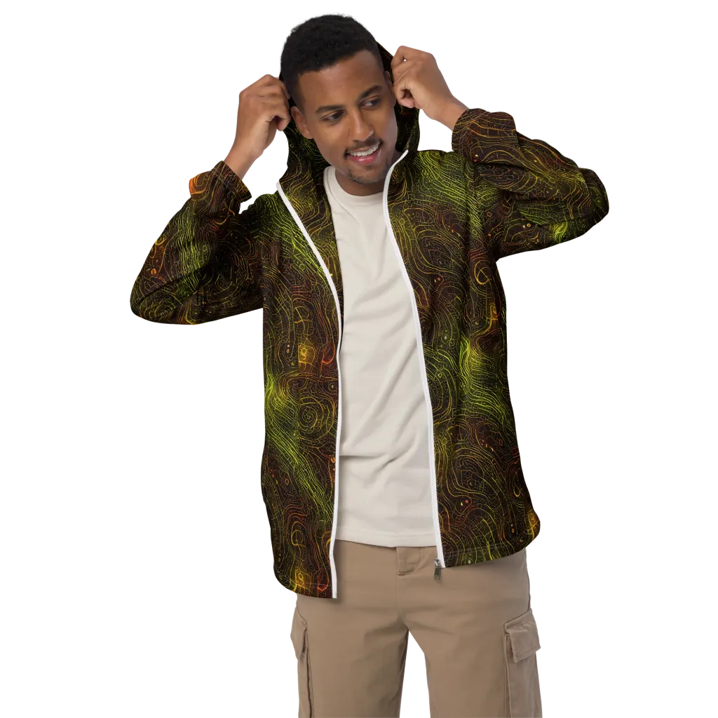 Luminous Terrain on Men's Windbreaker — Front
