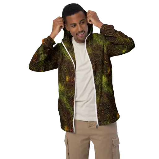 Luminous Terrain on a Men's Windbreaker