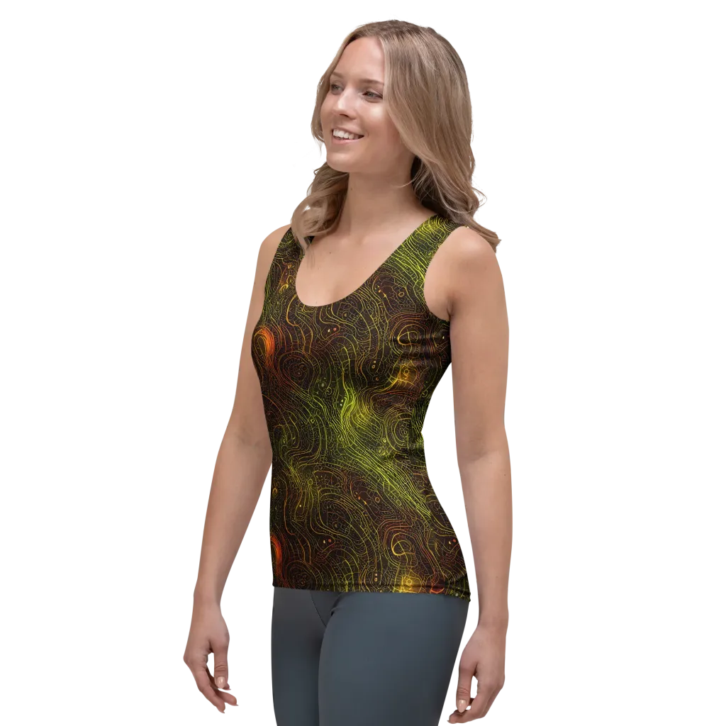 Luminous Terrain on Women's Tank Top — Left Front