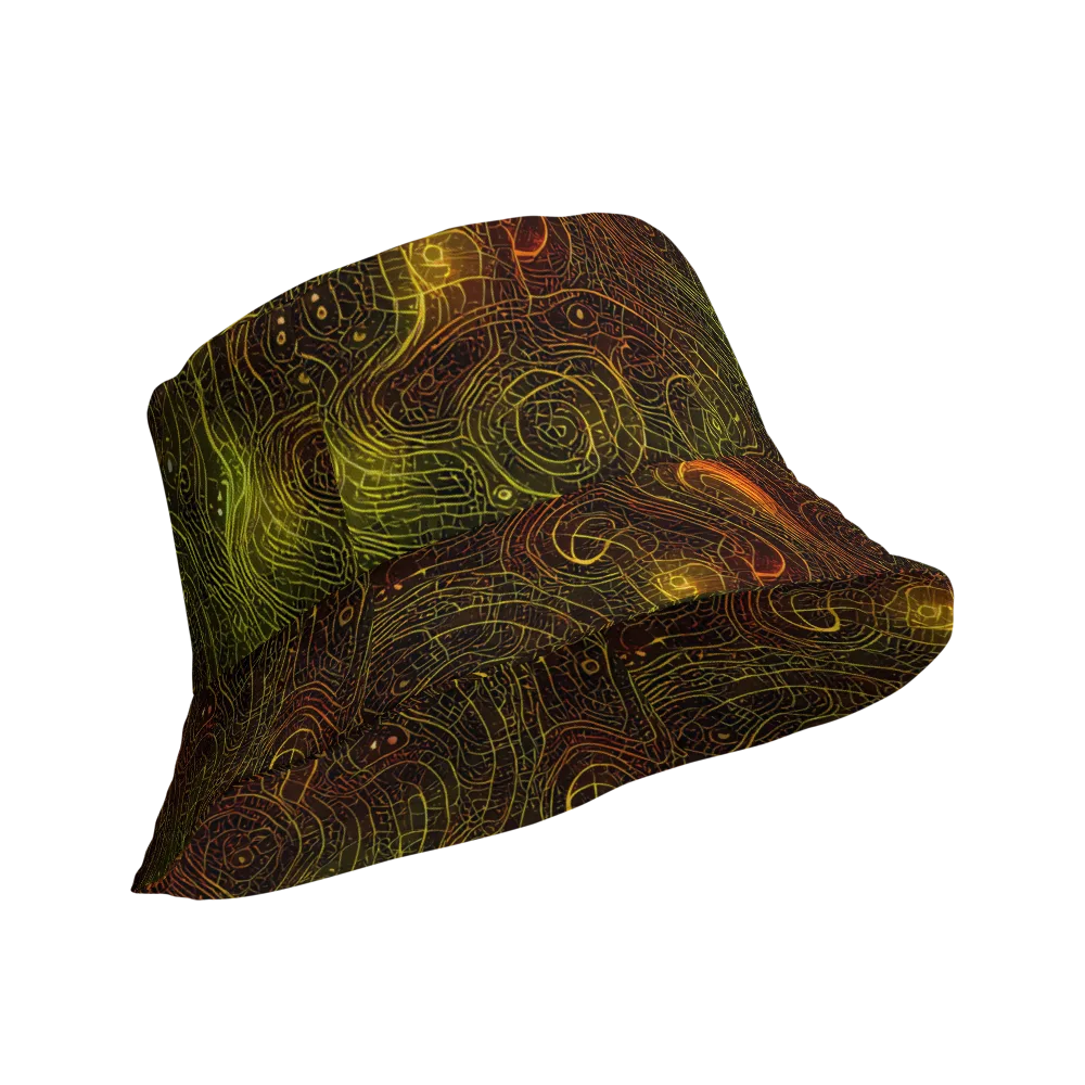 Luminous Terrain on Reversible Bucket Hat — Product details Outside