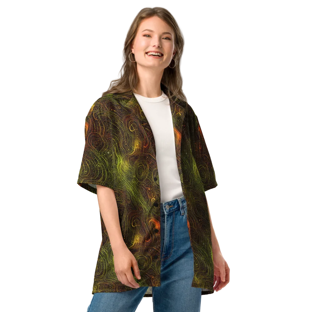 Luminous Terrain on Button Shirt — Front