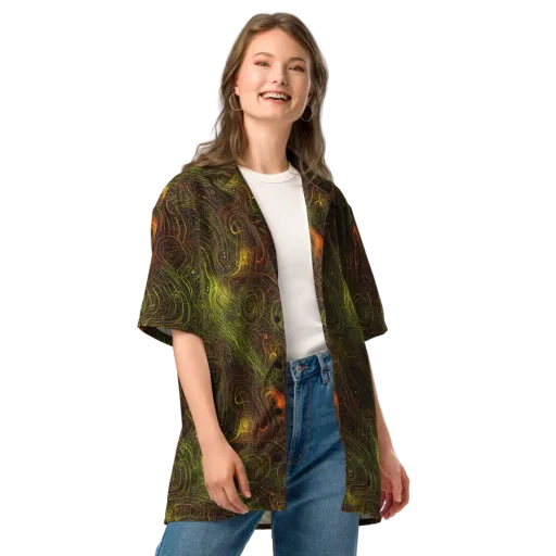 Luminous Terrain on a Button Shirt