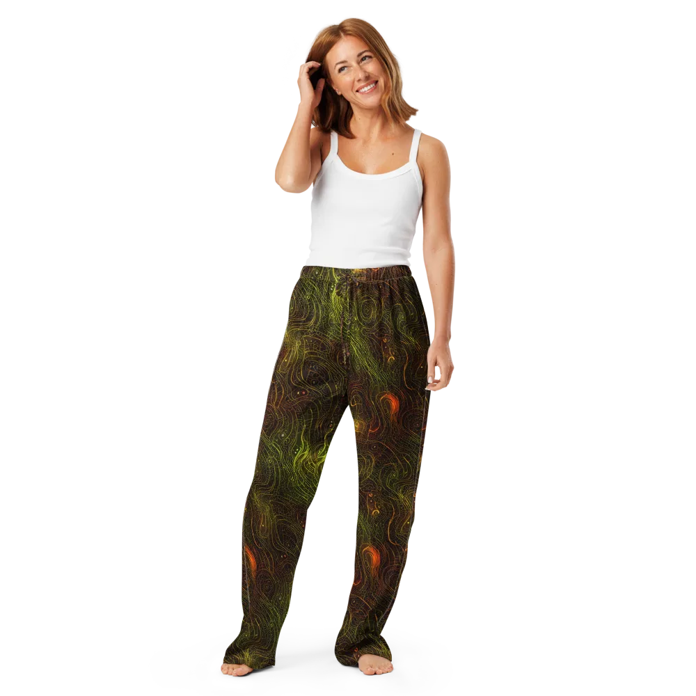 Luminous Terrain on Women's Pajama Pants — Front